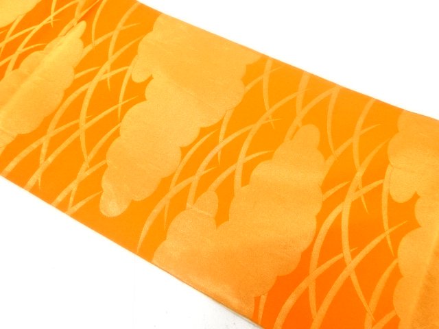 JAPANESE FUKURO OBI / REVERSIBLE / WOVEN GRASS